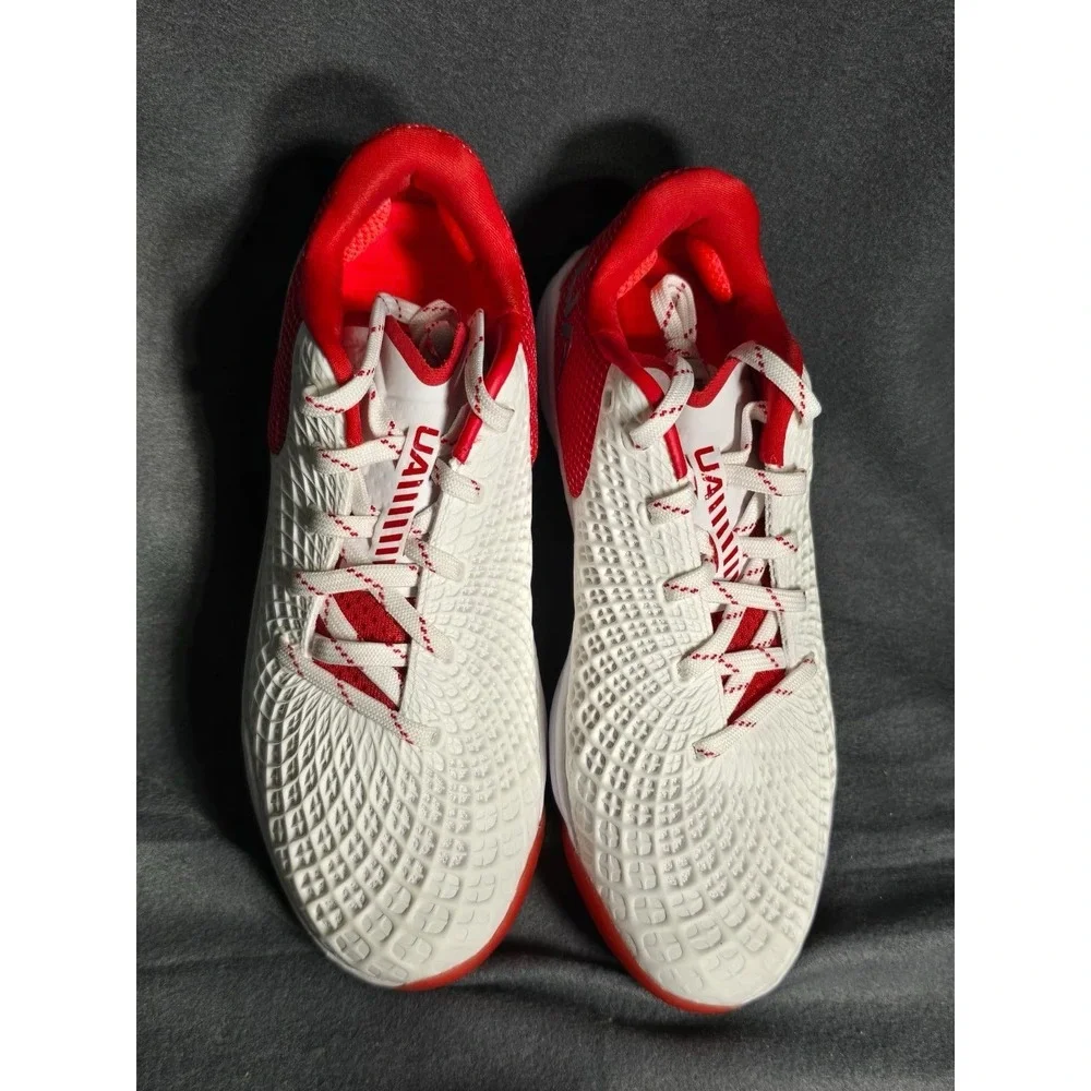 Under Armour‎ Women's UA Glyde 2 MT TPU Molded Softball Metal Cleats Red Size 8